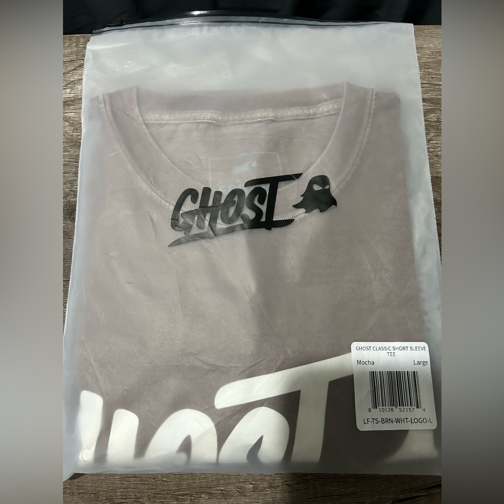 New Ghost Lifestyle Classic Tee Mocha Large
